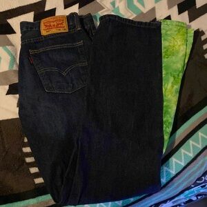 Levi bell bottom jeans